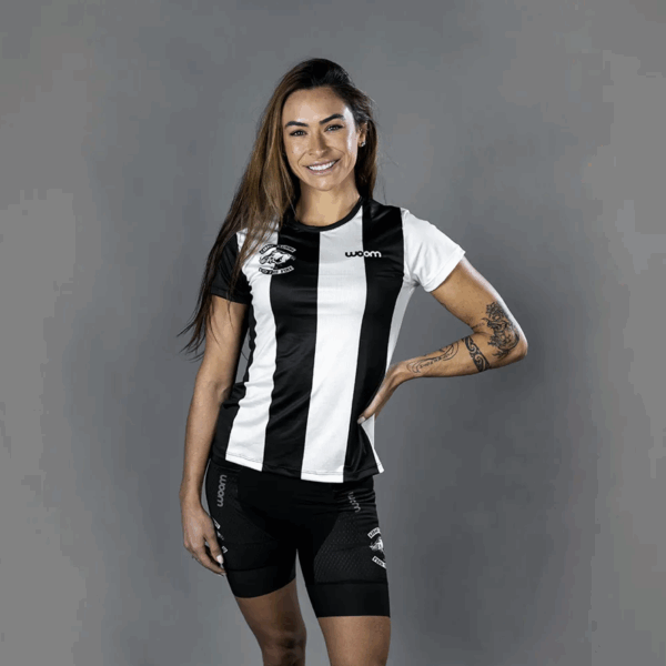 Camiseta Running Listrada - Feminina Garage Training & Woom