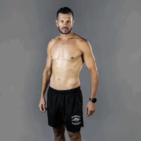 Shorts Running - 2 em 1 - Masculino Garage Training & Woom